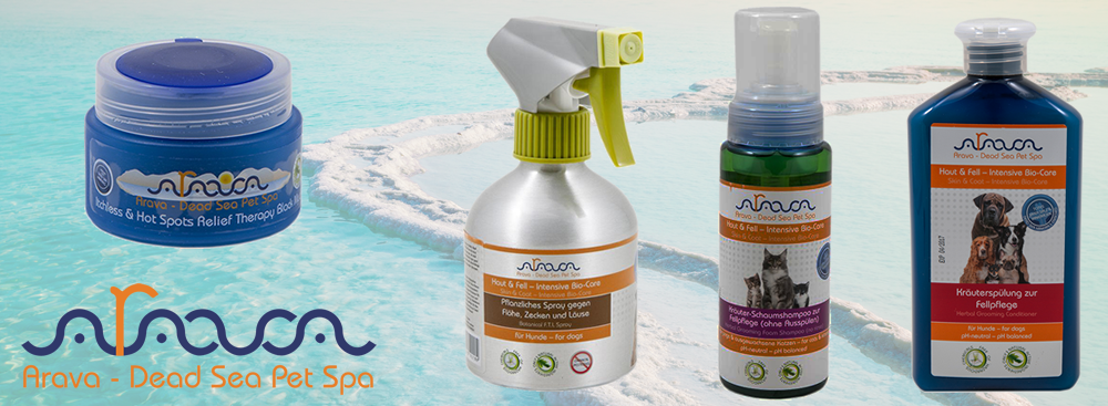 Arava - Wellness für Ihr Tier mit Salz aus dem Toten Meer