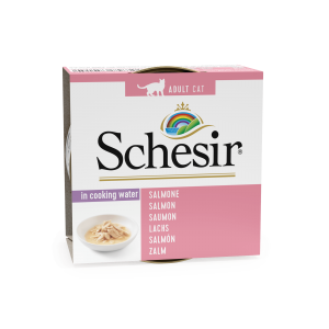 Schesir Cat Lachs in Cooking Water