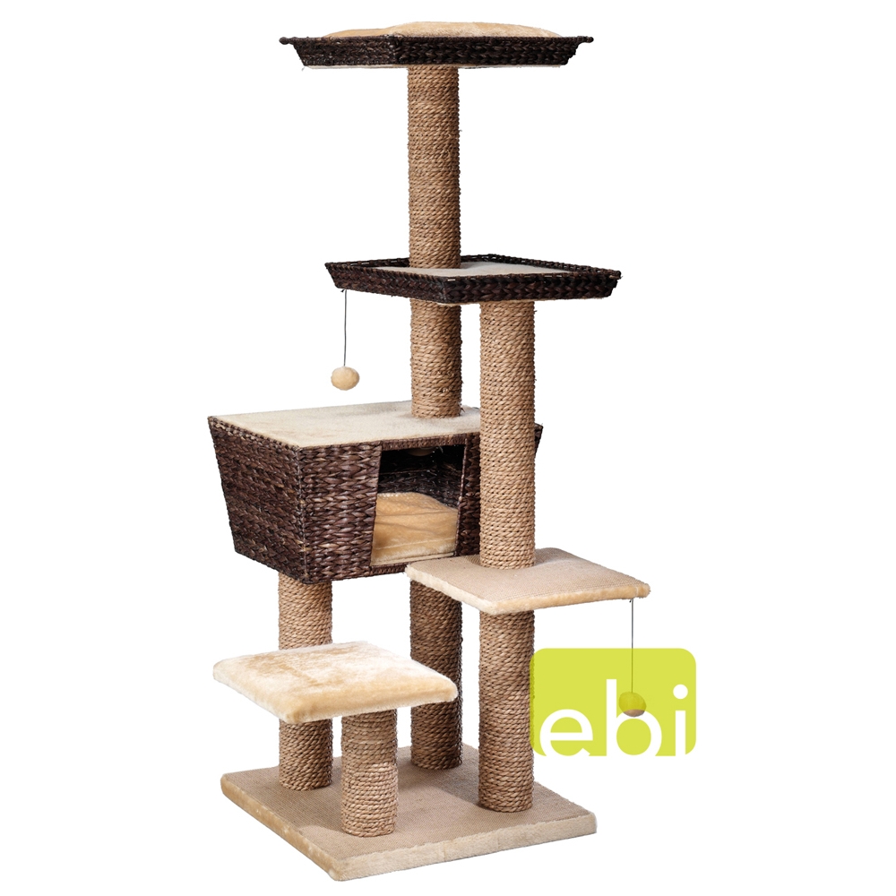 EBI Kratzbaum Trend Natural Curacao 48x48x141 cm