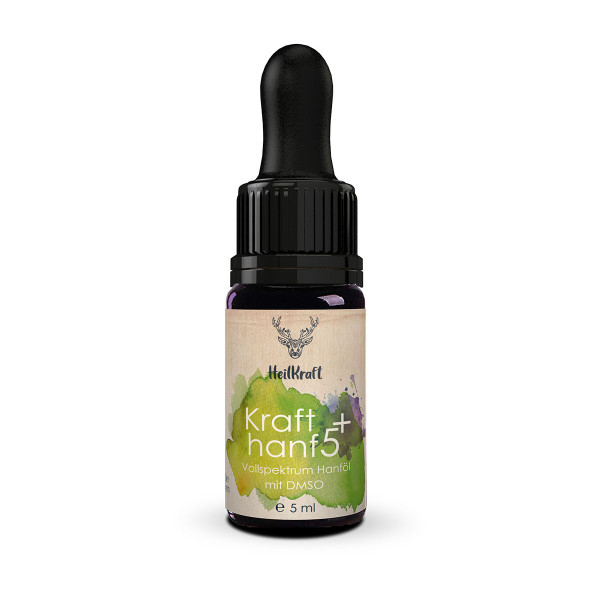 Heilkraft CBD Vollspektrum Hanf-Extrakt + DMSO