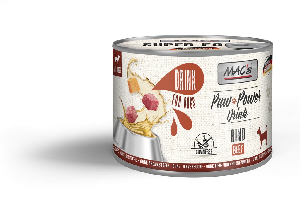 Mac's Dog Paw Power Drink Rind