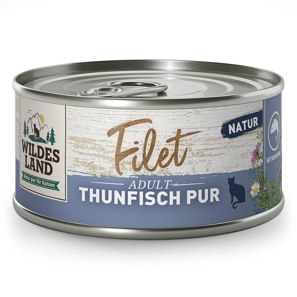 Wildes Land Filet Thunfisch Pur 