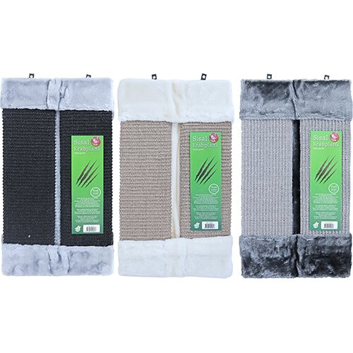 Gebr de Boon Kratzbrett doppelt mit Sisal verschiedene Farben