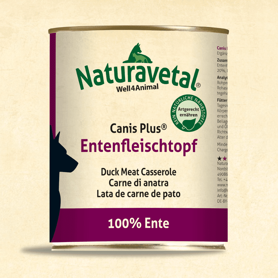 Naturavetal Canis Plus Fleischtopf Ente