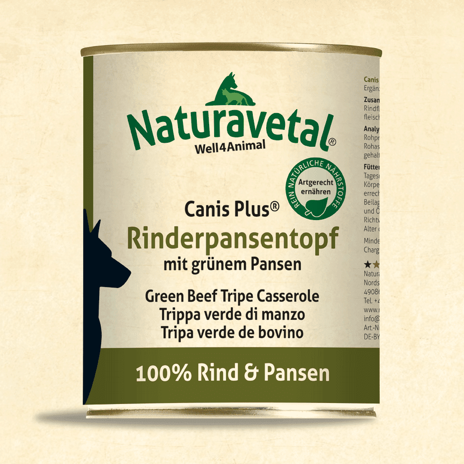 Naturavetal Canis Plus Fleischtopf Pansen