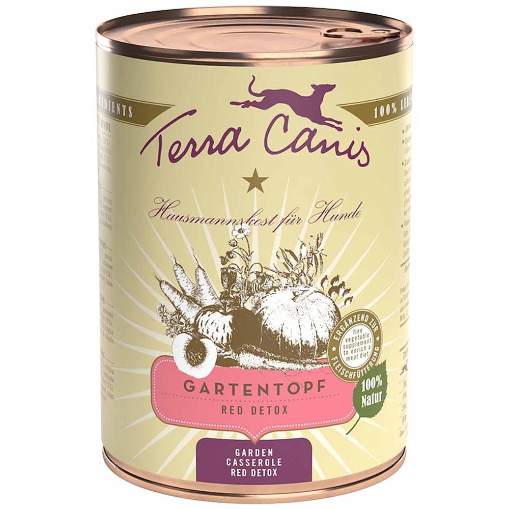 Terra Canis Gartentopf Detox Red