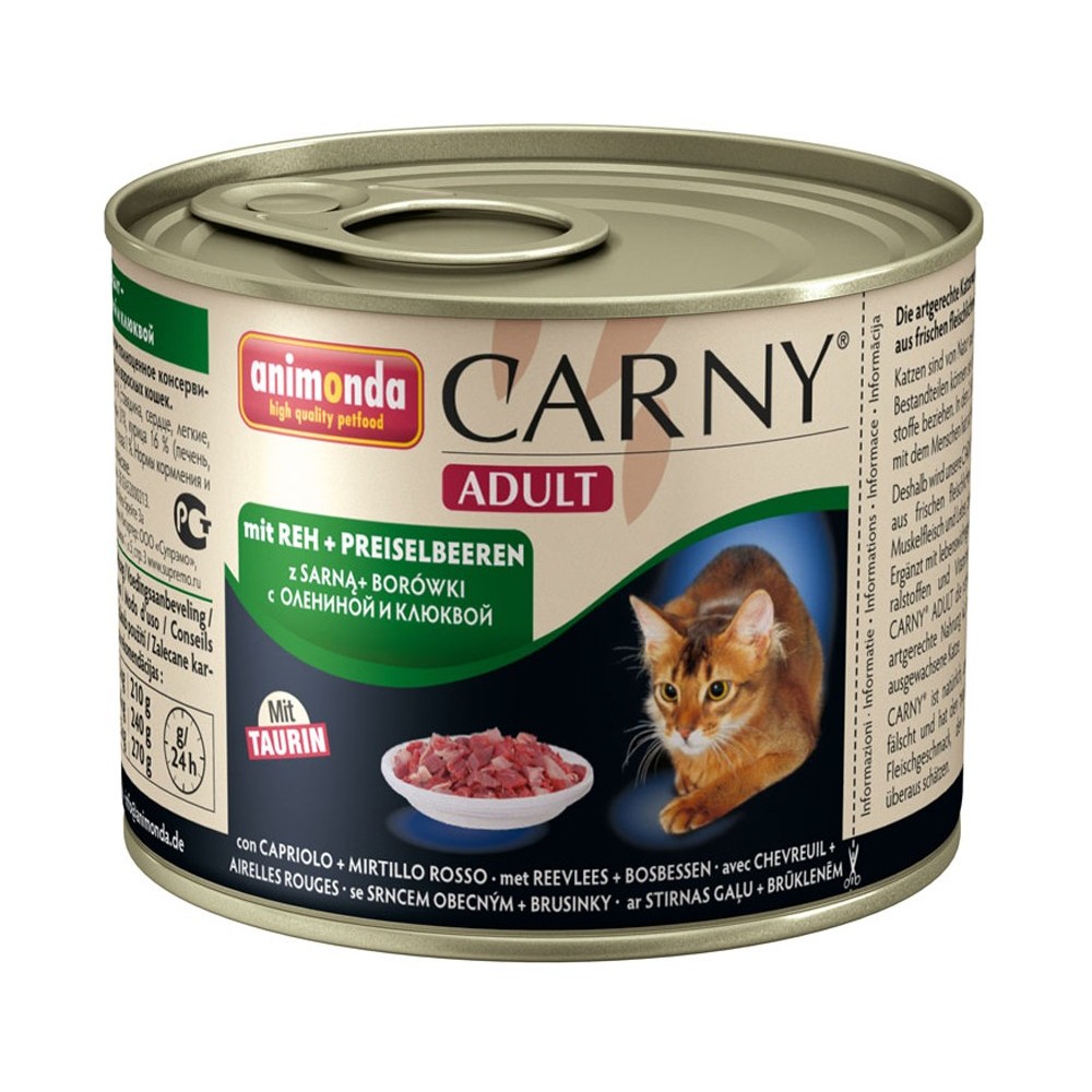 Animonda Carny Adult Rind, Reh & Preiselbeeren