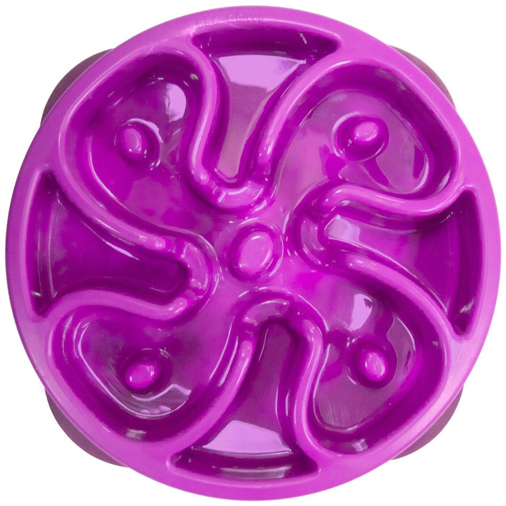 Outward Hound Fun Feeder Slo Bowl Mini Lila