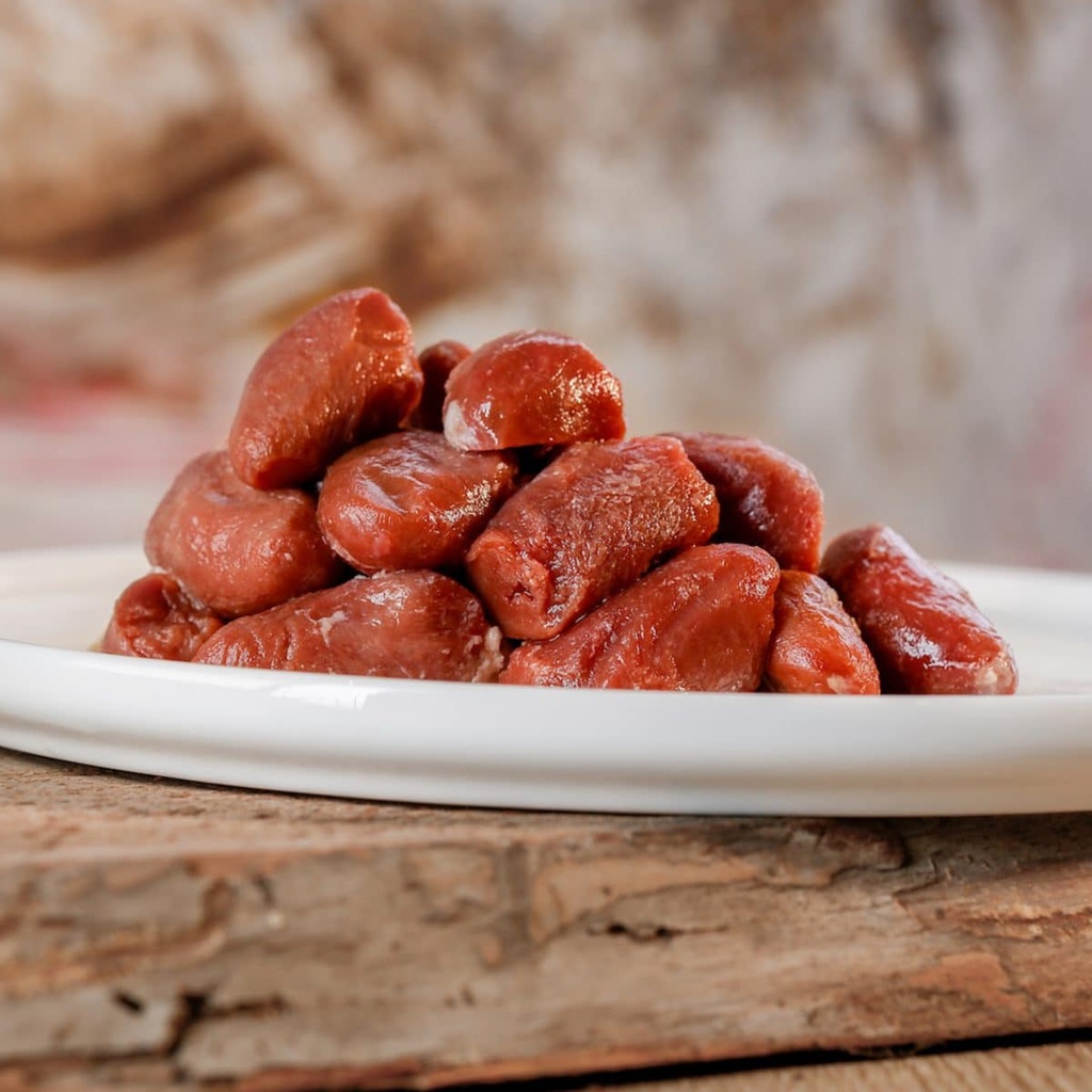 Barfgold Hühnerherzen gewürfelt