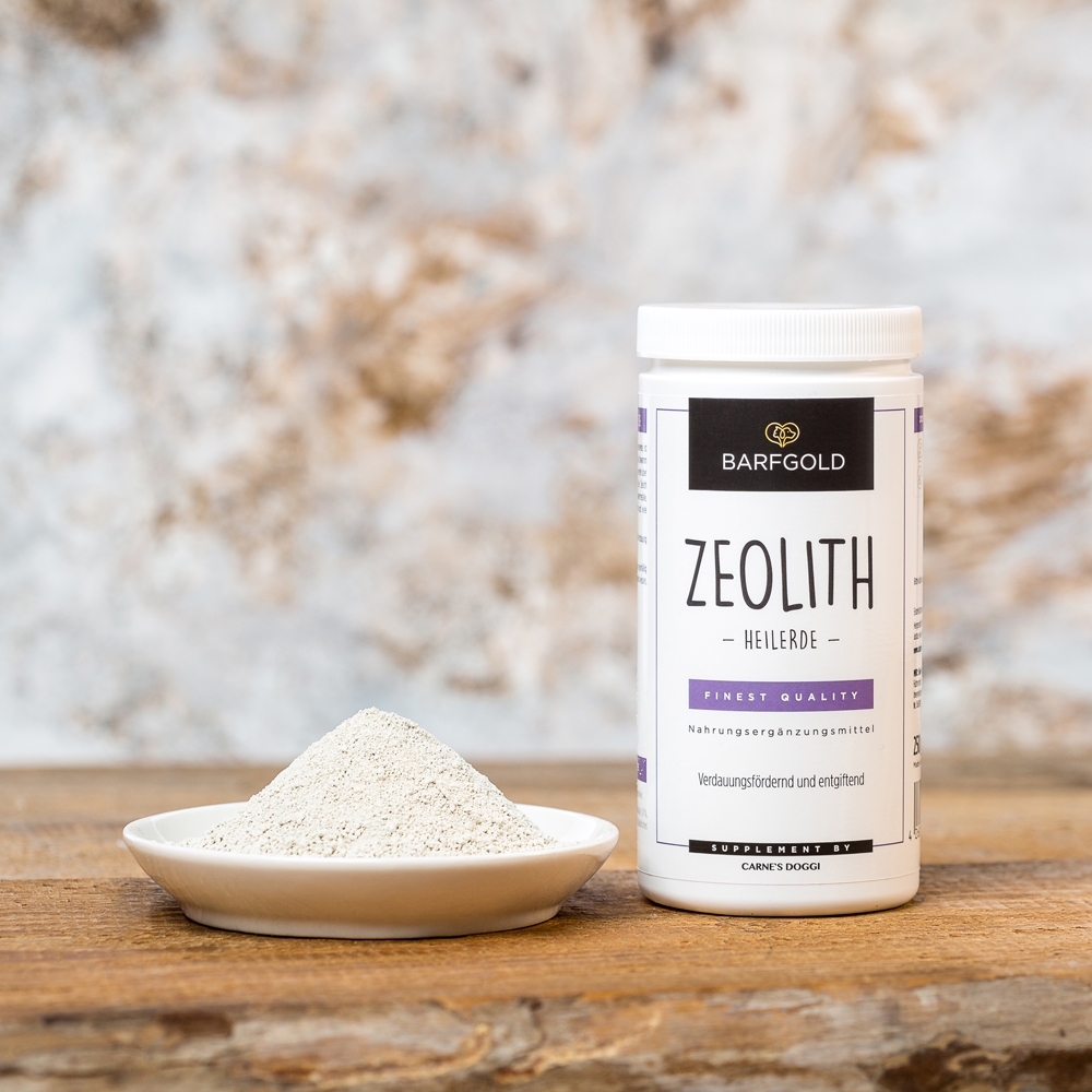 Barfgold Nahrungsergänzungsmittel Zeolith Heilerde