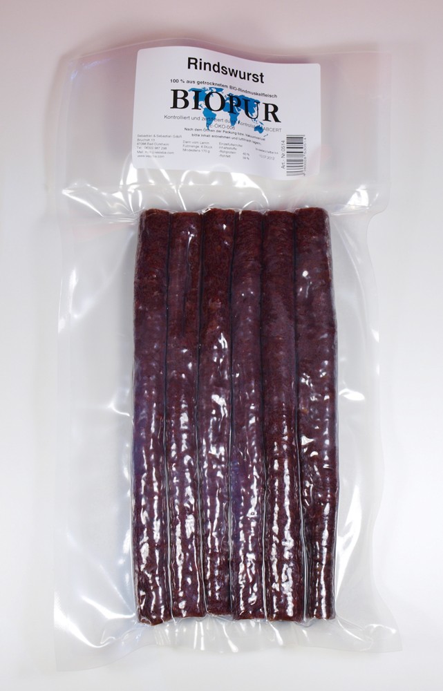 Biopur Rinderwurst