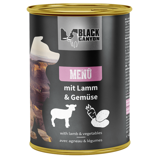 Black Canyon Menu Lamm & Gemüse