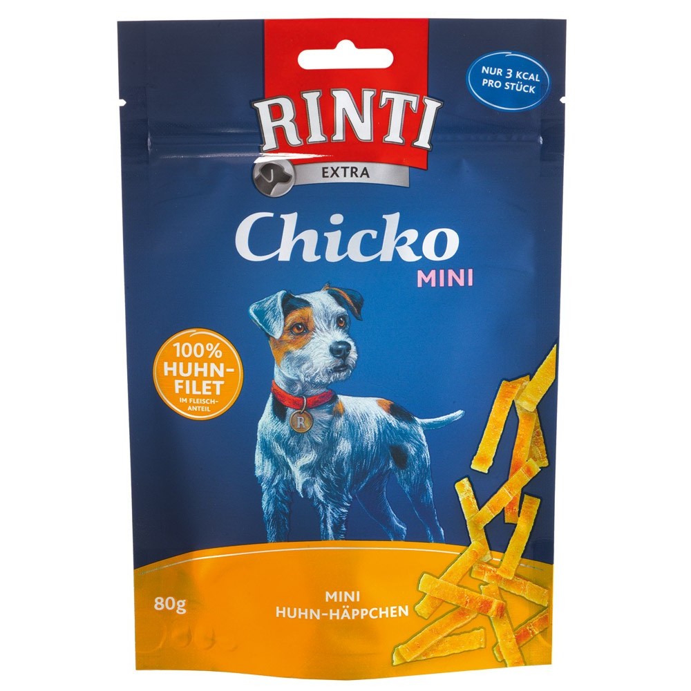 Rinti Chicko Mini - Mini Huhn-Häppchen 80 g