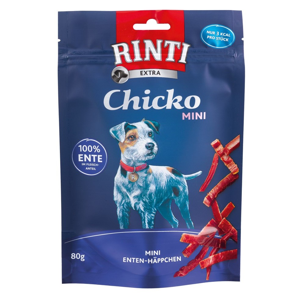Rinti Chicko Mini Enten-Häppchen 80g