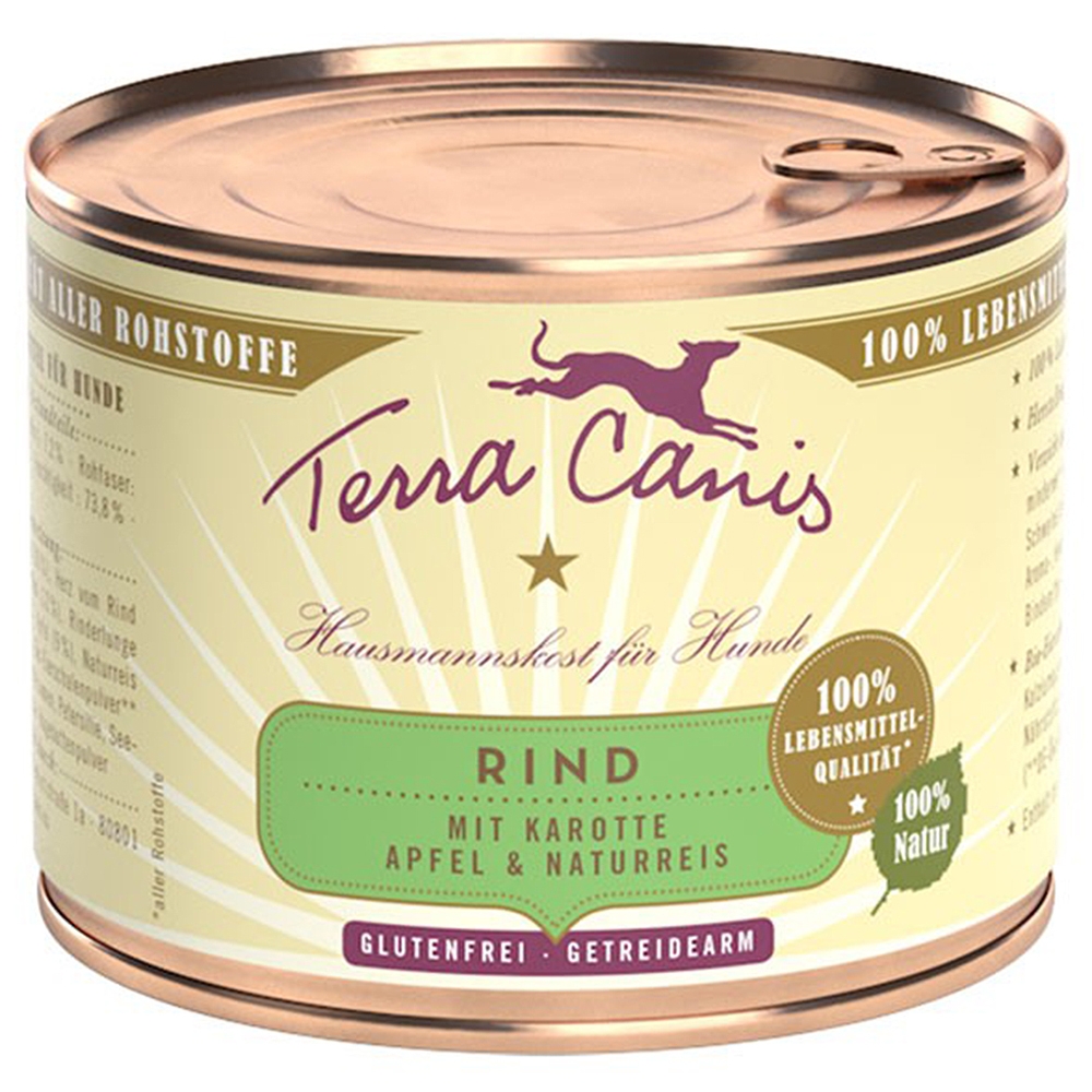 Terra Canis Classic Rind, Karotte, Apfel & Naturreis