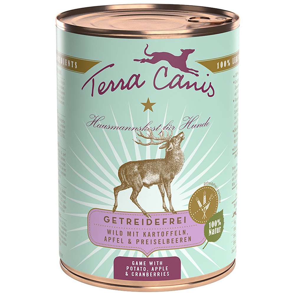 Terra Canis Sensitive Wild, Kartoffel, Apfel & Preiselbeeren