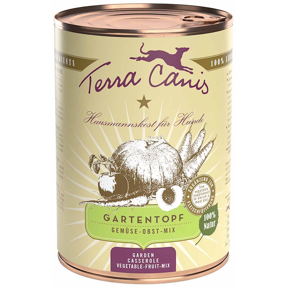 Terra Canis Gartentopf Gemüse-Obst-Mix 400g