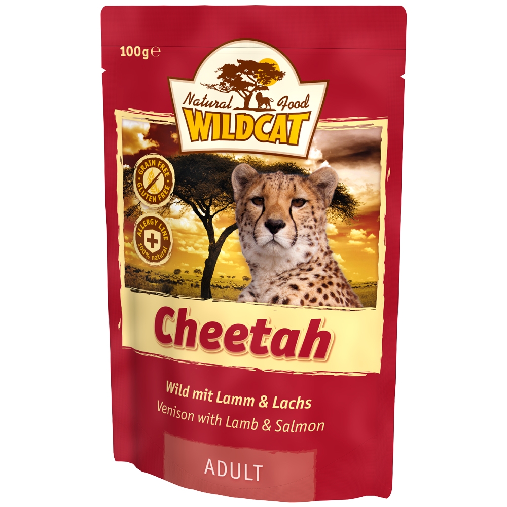 Wildcat Cheetah Wild, Lamm & Lachs 100g