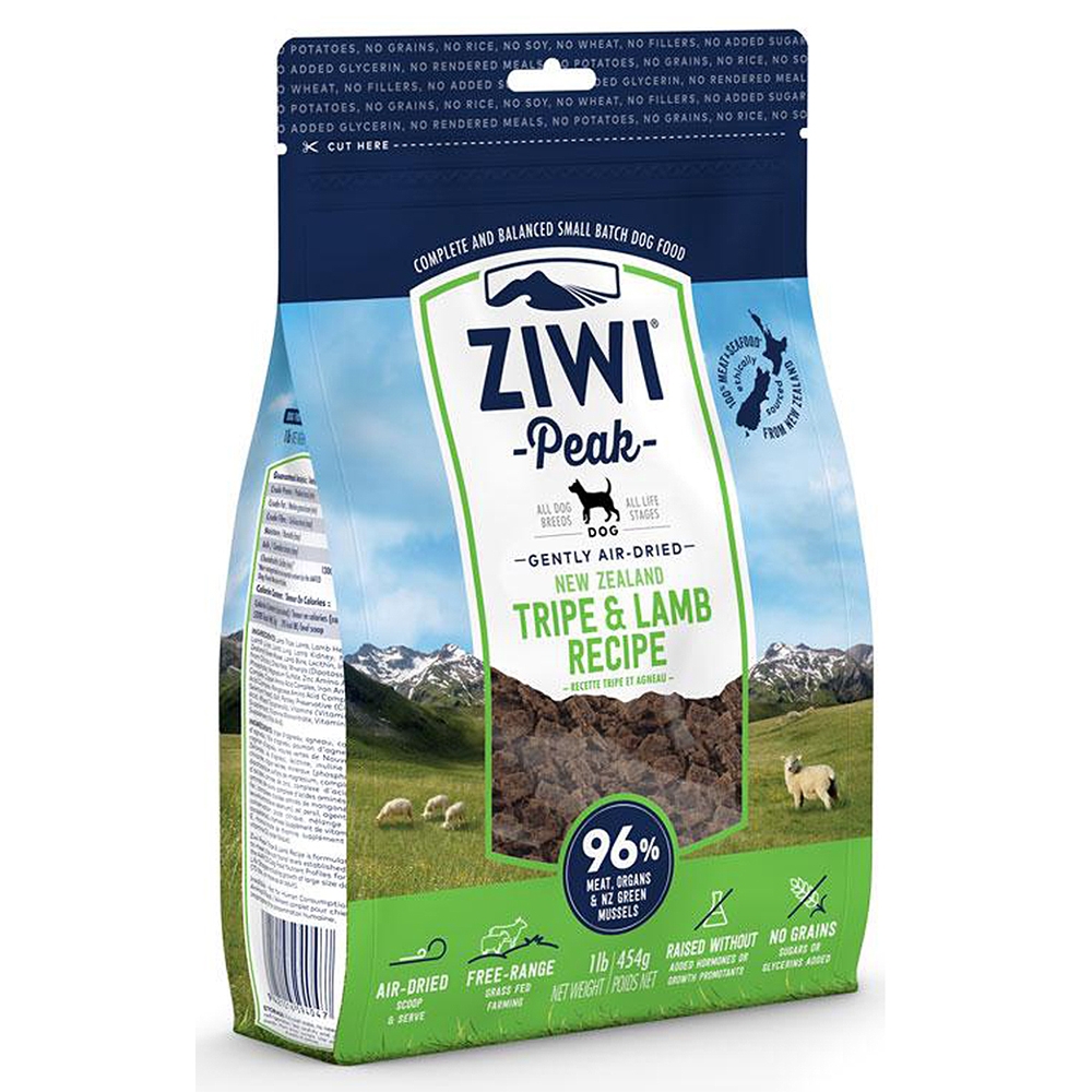 Ziwi Peak Dog Air-Dried Pansen & Lamm
