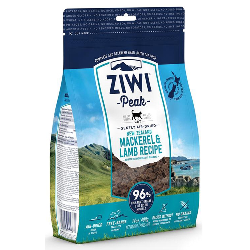 Ziwi Peak Cat Air-Dried Makrele & Lamm 400g