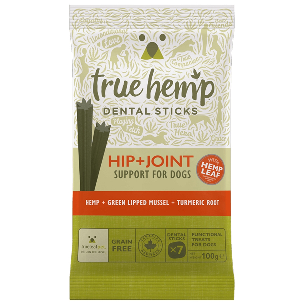 True Hemp Dental Sticks Hip & Joint 100g
