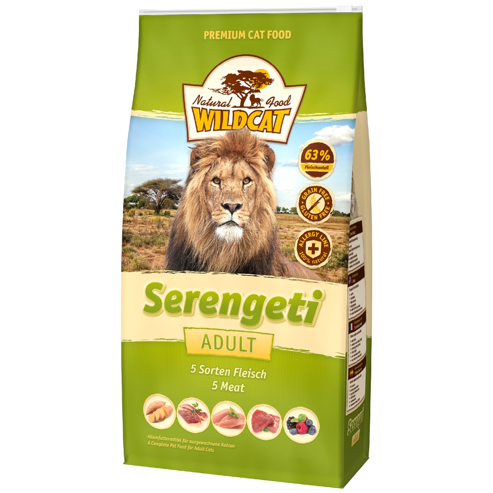 Wildcat Serengeti 5 Sorten Fleisch & Süßkartoffel 3kg