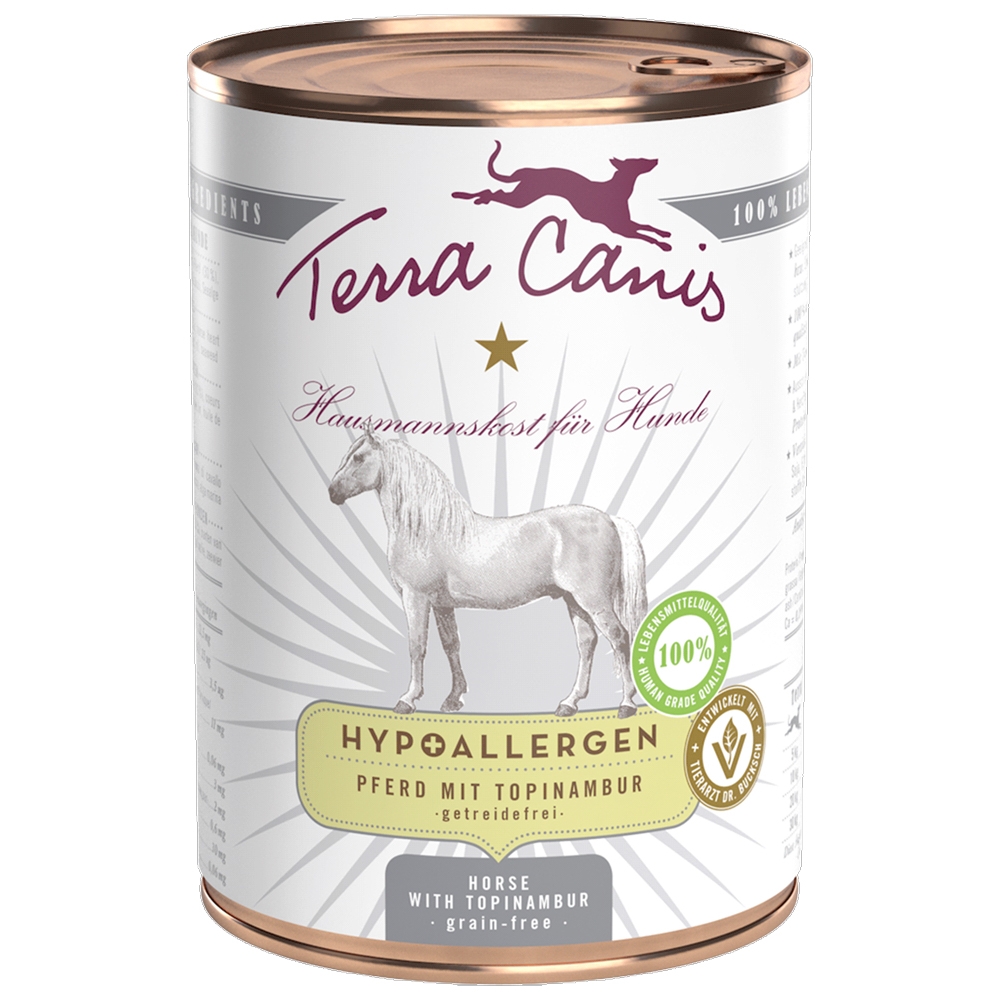 Terra Canis Hypoallergen Pferd & Topinambur 400g