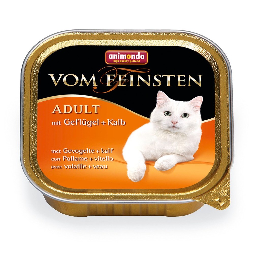 Animonda Cat Vom Feinsten Adult Classic Geflügel & Kalb 100g