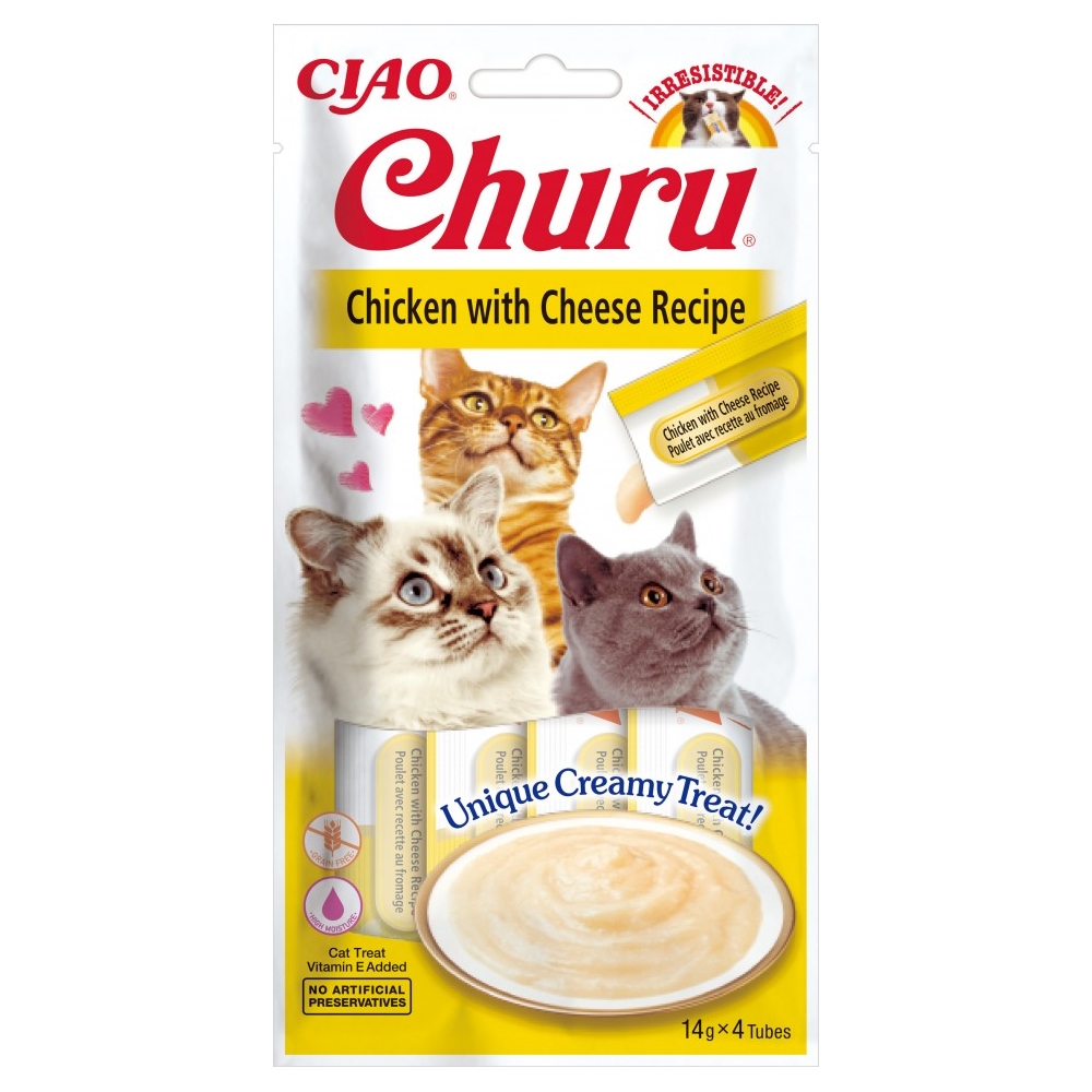 Inaba Ciao Churu Cat Chicken with Cheese Recipe