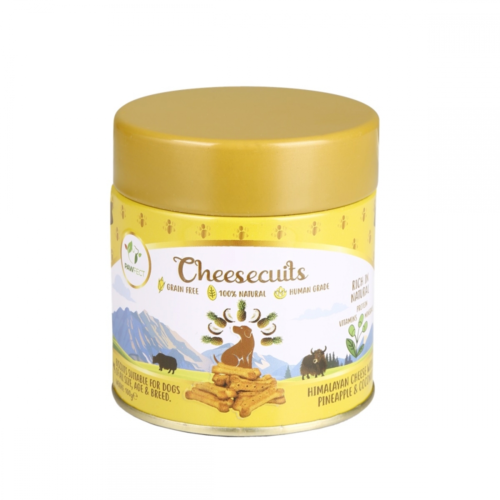 Pawfect Himalayan Cheesecuits Cheese with Pineapple & Coconut