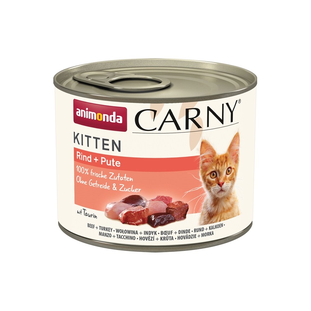 Animonda Carny Kitten Rind & Pute 