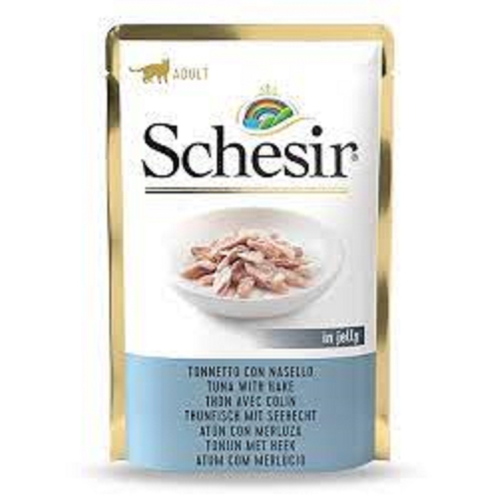 Schesir  Cat  Gelée  Adult  Thunfisch & Seehecht