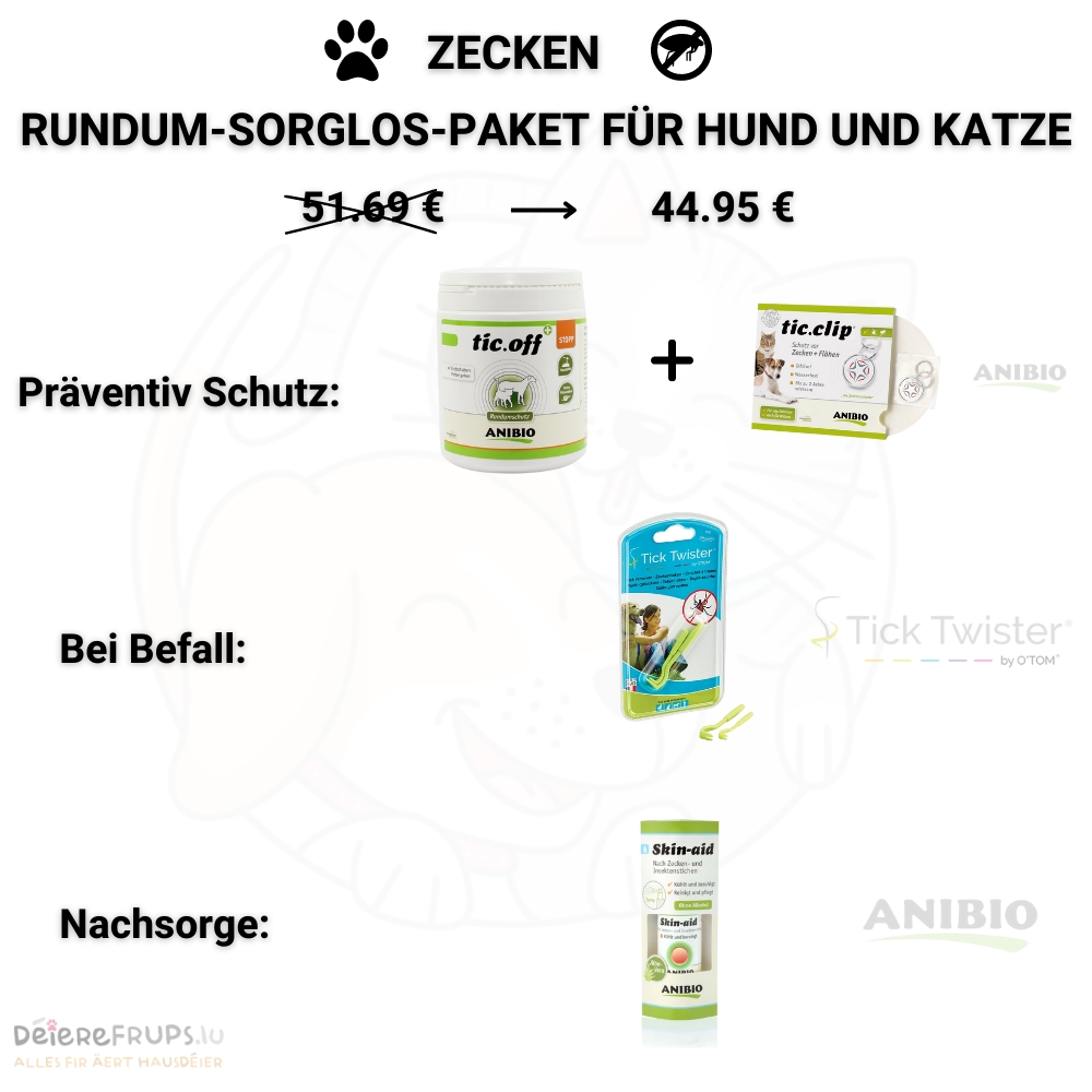 Zecken Rundum-sorglos-Paket