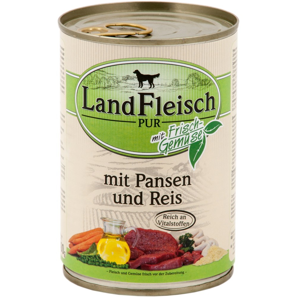LandFleisch Dog Pansen & Reis