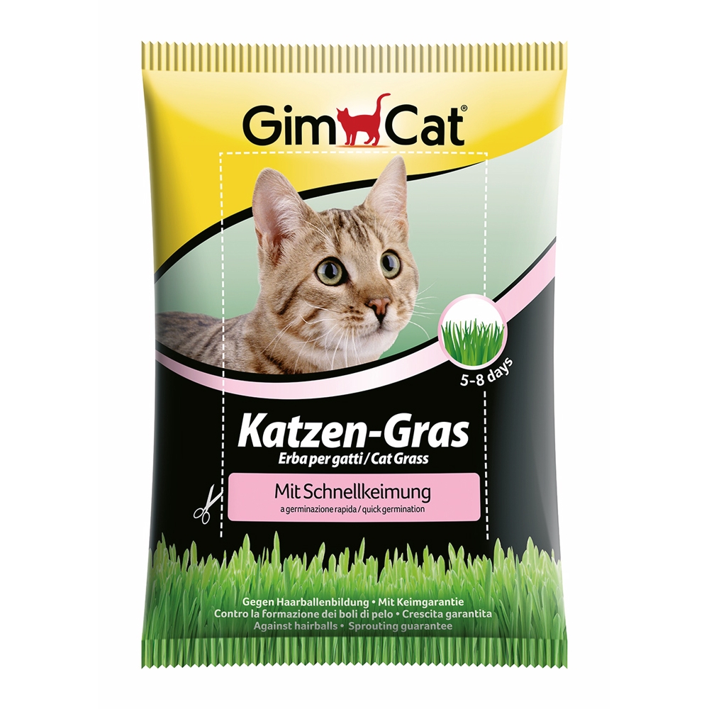 Gimborn GimCat Katzen-Gras im Schnellkeimbeutel 100g