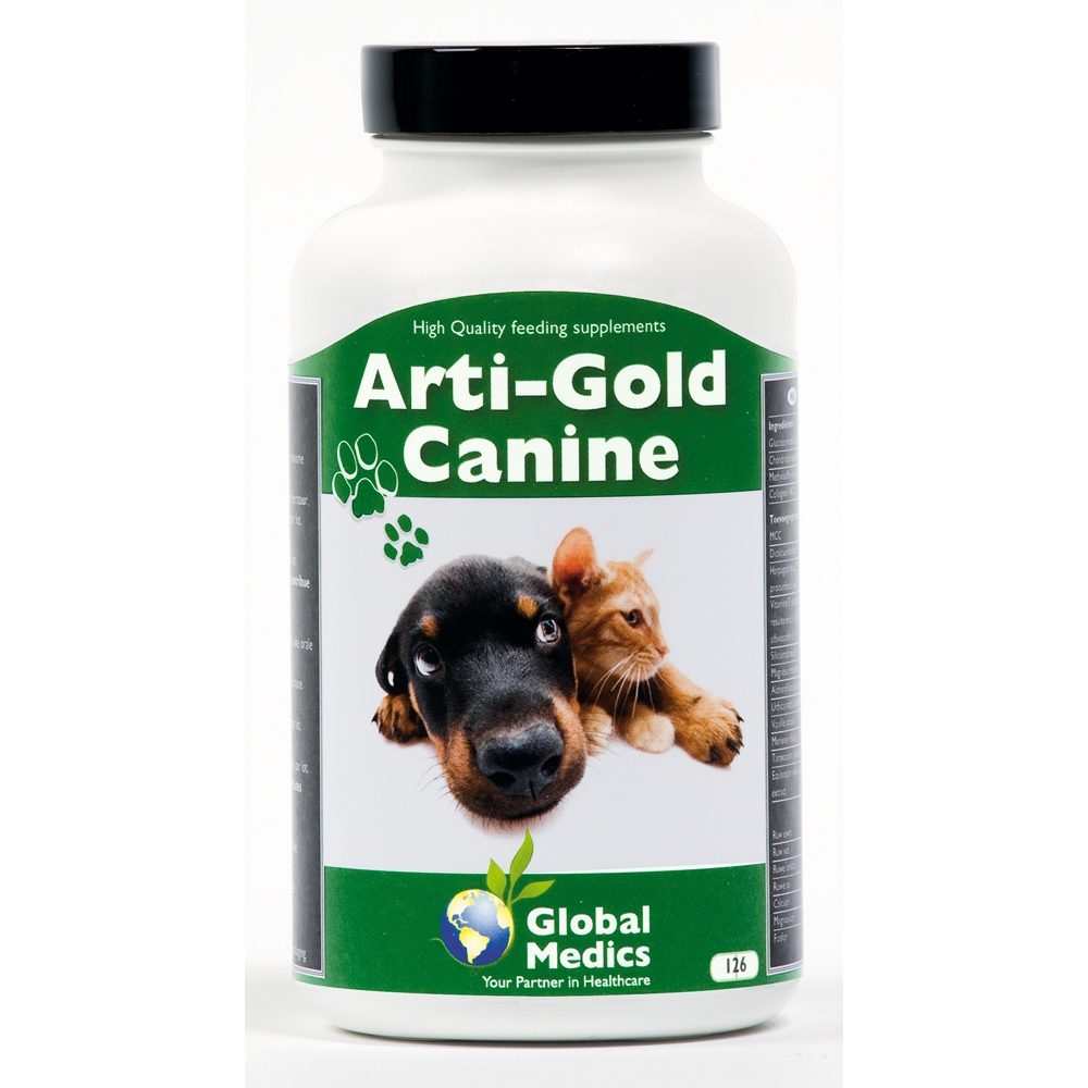 Global Medics Arti-Gold Canine 126 Tabletten