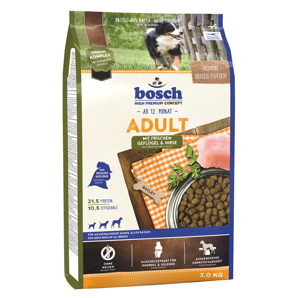 Bosch High Premium Adult Geflügel & Hirse