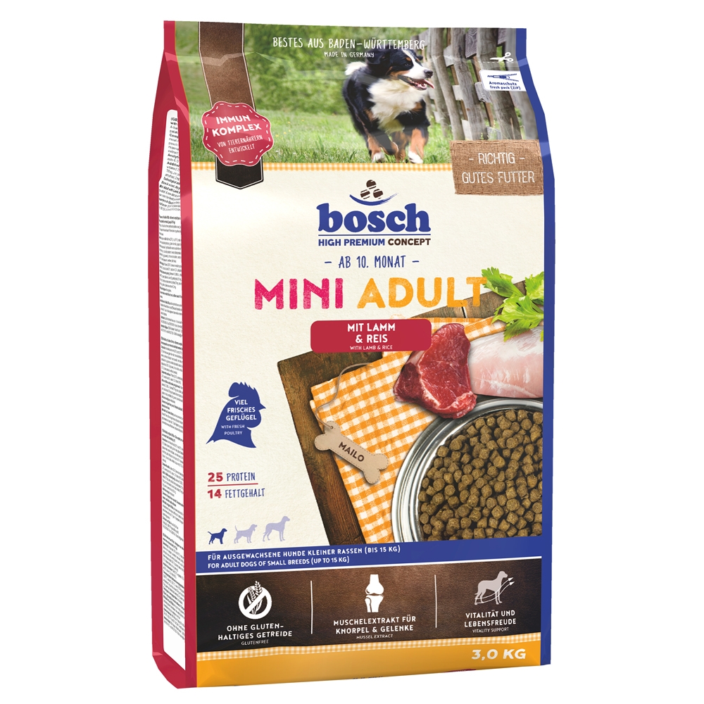 Bosch High Premium Adult Mini Lamm & Reis