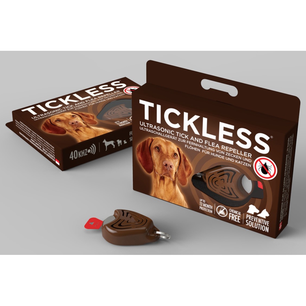 Tickless Ultrasonic Tick and Flea Repeller