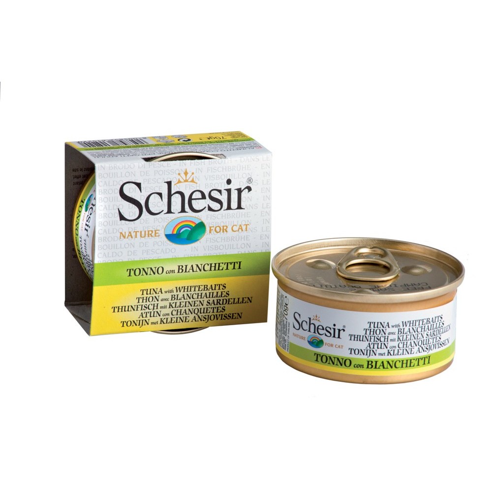 Schesir Cat Brühe Thunfisch & Sardellen 70 g