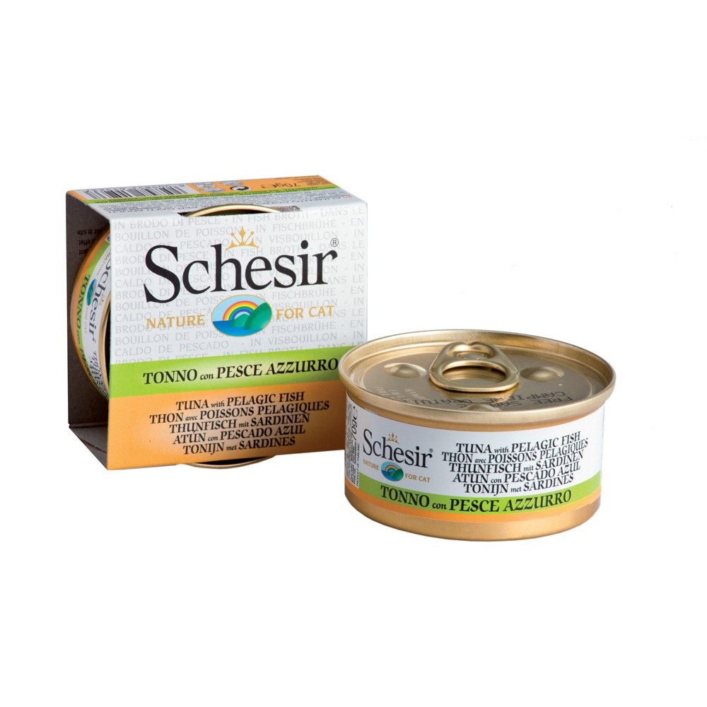 Schesir Cat Brühe Thunfisch & Sardinen 70 g