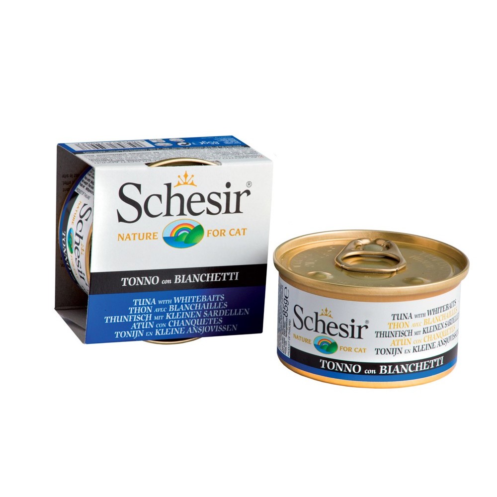 Schesir Cat Gelee Adult Thunfisch & Sardellen 85g