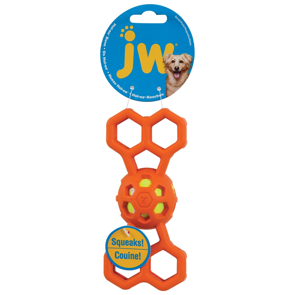 JW Dog Toys Hol-ee Bone with Squeaker