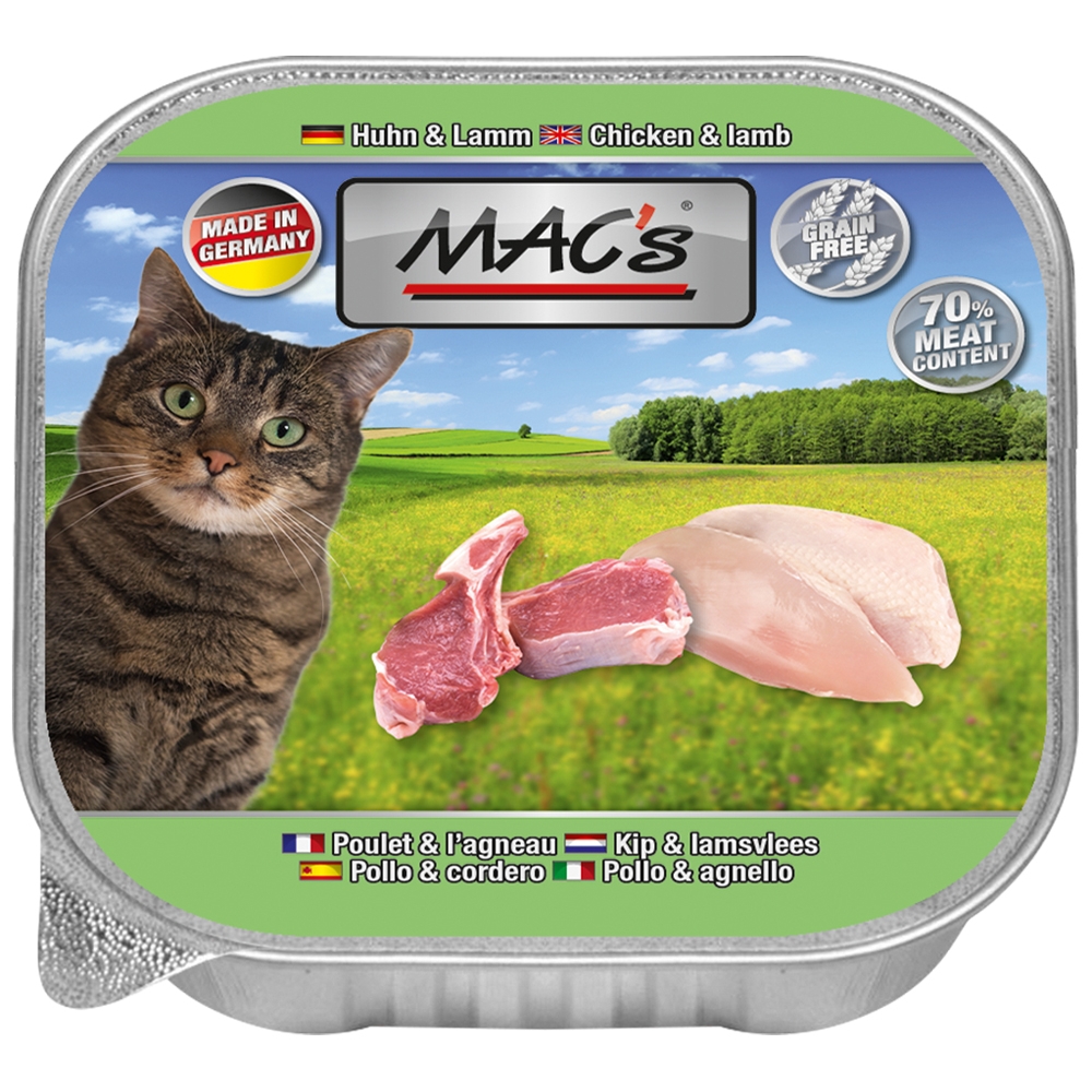 Mac's Cat Huhn & Lamm 100g