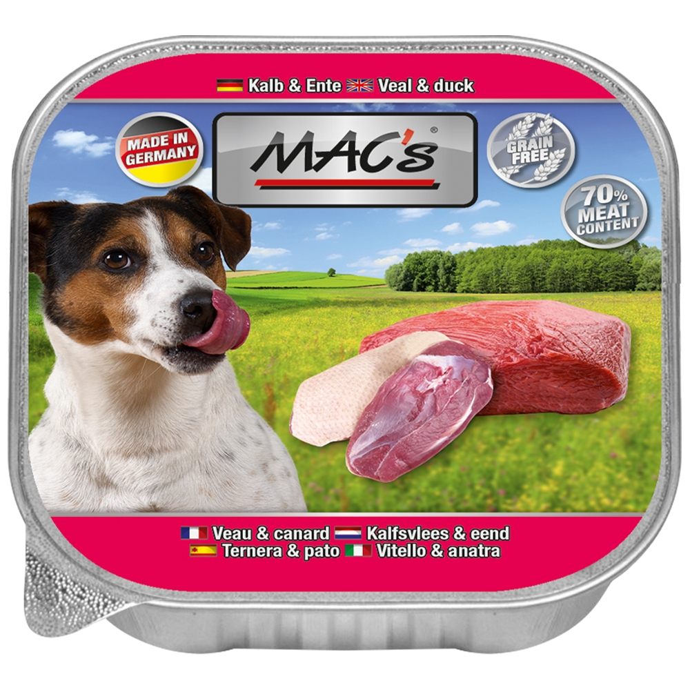 Mac's Dog Kalb & Ente 150g