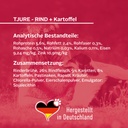 Tjure Hund Rind und Kartoffel