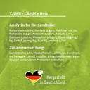 Tjure Hund Lamm mit Reis