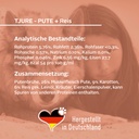 Tjure Hund Pute und Reis