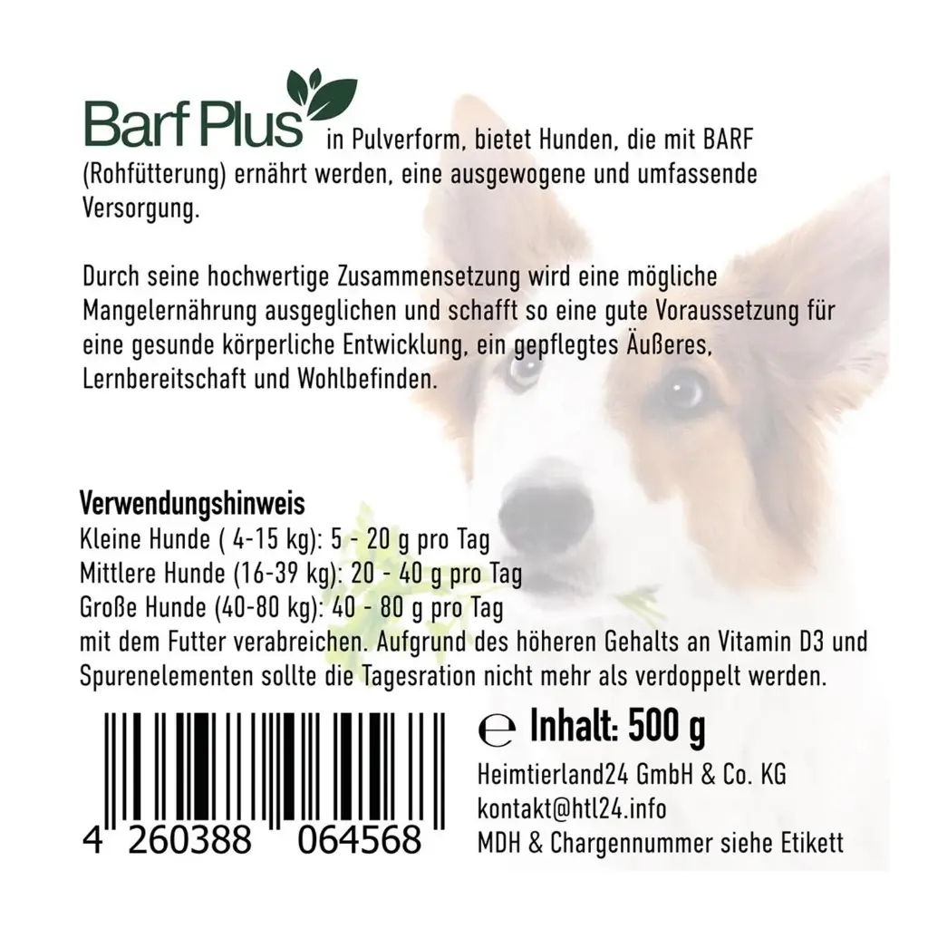Tjure Supplements Barf Plus