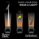 Orbiloc Safety Light Dog Dual